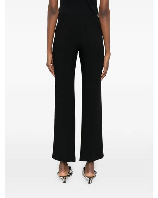 N°21 Black Button-Fastening Trousers