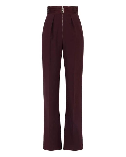 Elisabetta Franchi High-Waisted Tailored Trousers