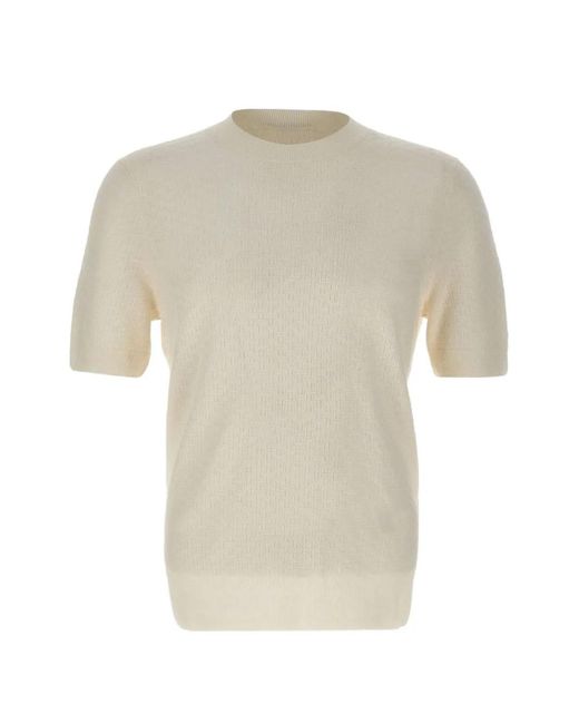 Gran Sasso Kurzärmeliges Sweatshirt in White für Herren