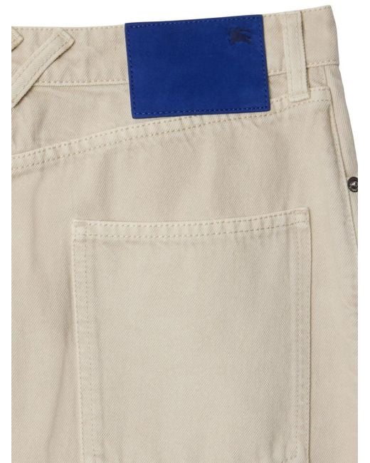 Burberry Natural Denim Skirt