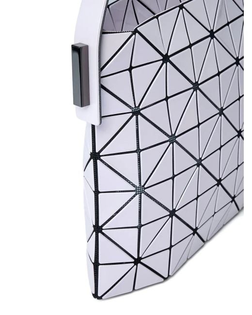 Issey Miyake White Illusion Tote Bag