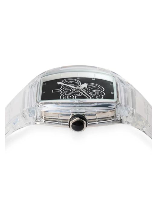 Off-White c/o Virgil Abloh Gray Beat Tonneau 51.5Mm Watch for men