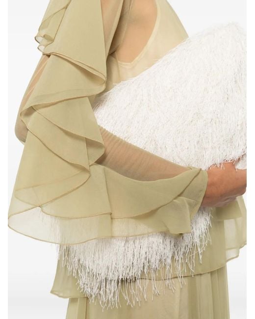 Forte_forte Natural Ruffled Blouse