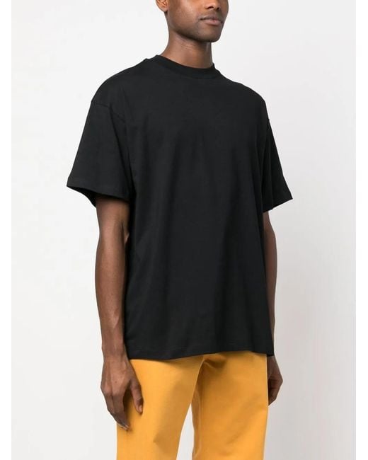 MSGM T-Shirt Met Logoprint in het Black voor heren