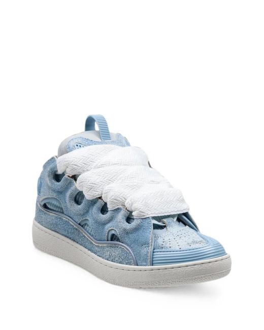 Lanvin Blue Baskets Curb