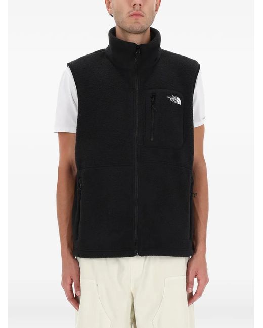 The North Face メンズ ブラック フリース ジップベスト【公式通販】