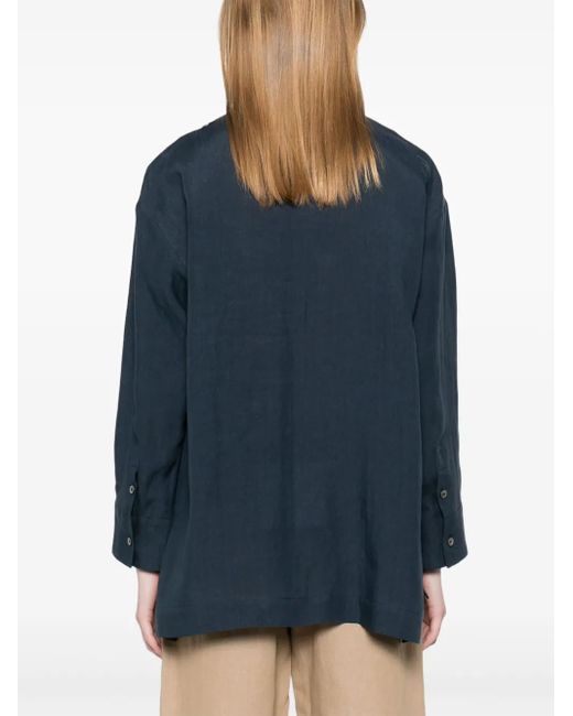 Max Mara Varese Polotop in het Blue