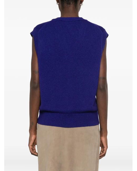 Bompard Mouwloos Vest in het Blue