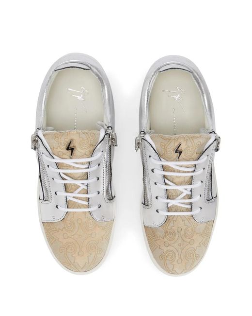 Giuseppe Zanotti White Nicki Sneakers