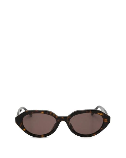 Gucci Brown Cat-Eye Frame Sunglasses