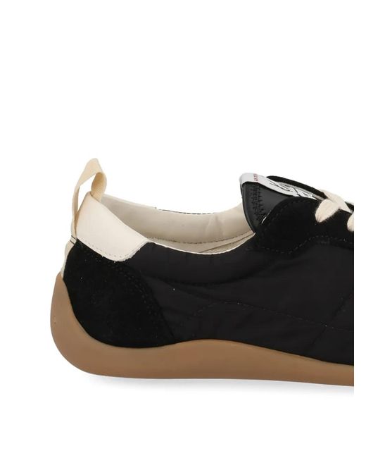 KENZO Black Baskets Striker À Design Matelassé