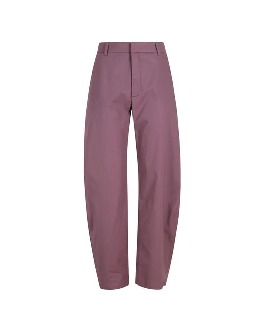 FEDERICA TOSI Purple Balloon-Leg Trousers
