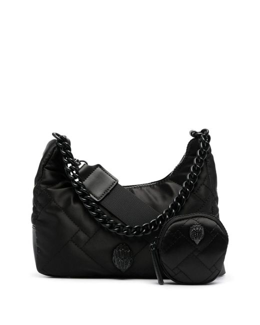 Kurt Geiger Logopatch Quilted Tote Bag in Black Lyst Australia