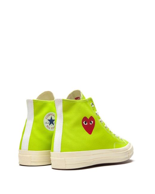 green cdg shoes