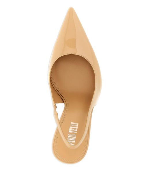 Paris Texas White Lidia Stiletto Pumps