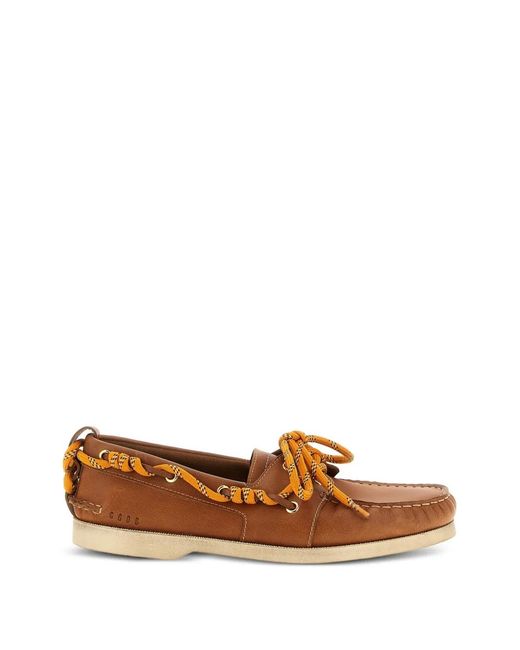 Golden Goose Deluxe Brand Brown Cruise Leather Loafers for men