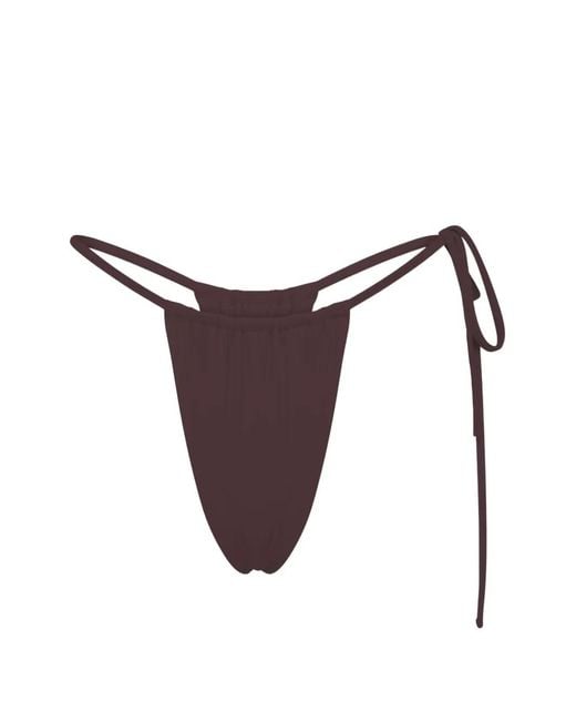Myra Swim Purple Kyle Side-Tie Bikini Bottoms