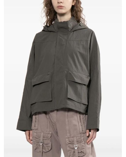 B+ AB Brown Hooded Jacket