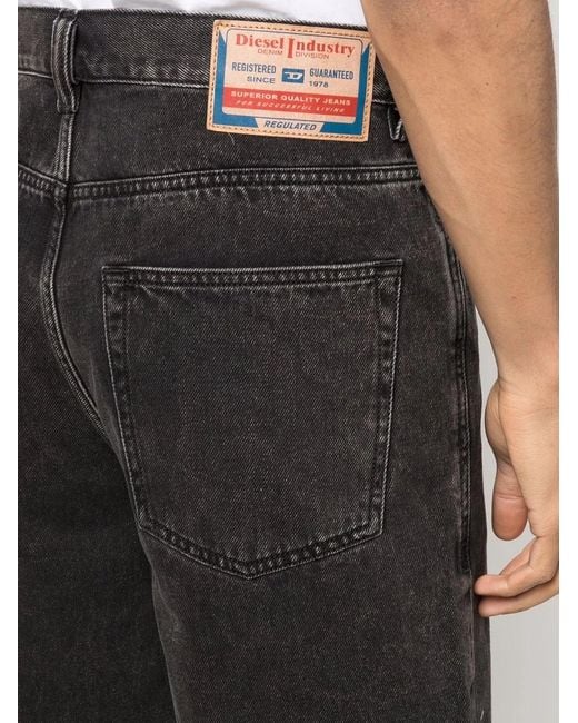 DIESEL Gray D-Macs-Z Denim Shorts for men