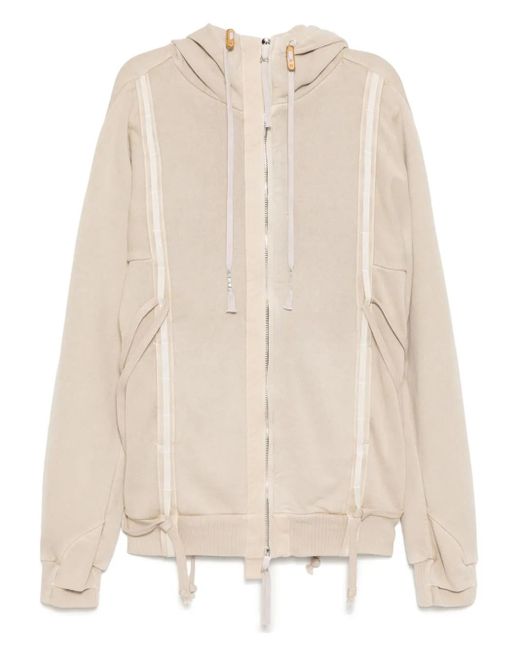 メンズ Boris Bidjan Saberi ロングスリーブ パーカー Natural