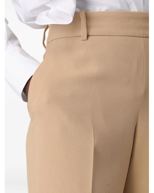 Ermanno Scervino Natural Wide-Leg Trousers