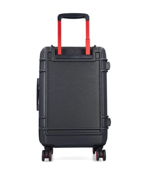 Eastpak Black Resist'R Hard-Shell Wheeled Suitcase