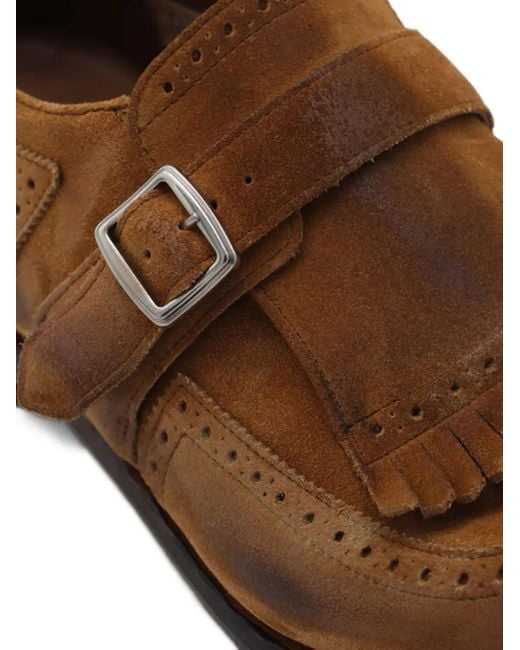 Church's Brown Shanghai Monk Shoes for men