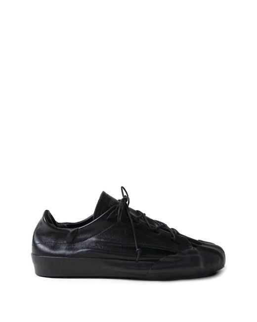 Baskets En Cuir Springa en coloris Black