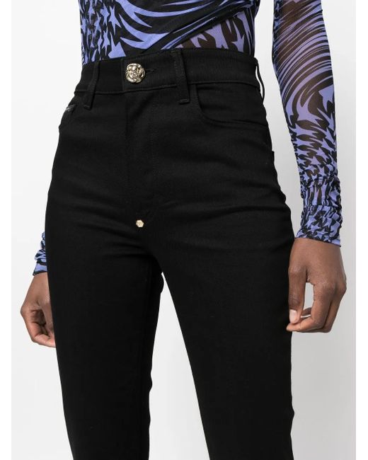 Philipp Plein Flared Jeans in het Black