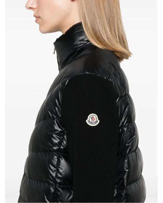 Moncler Black Coats & Jackets