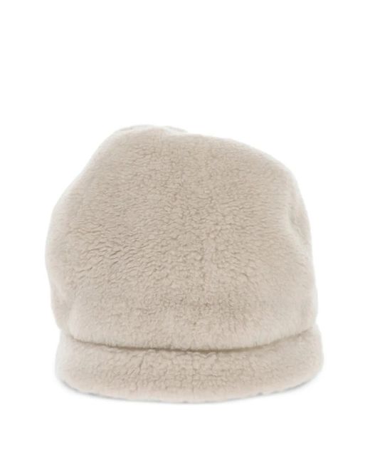 FURLING BY GIANI Natural Faux-Fur Beanie Hat
