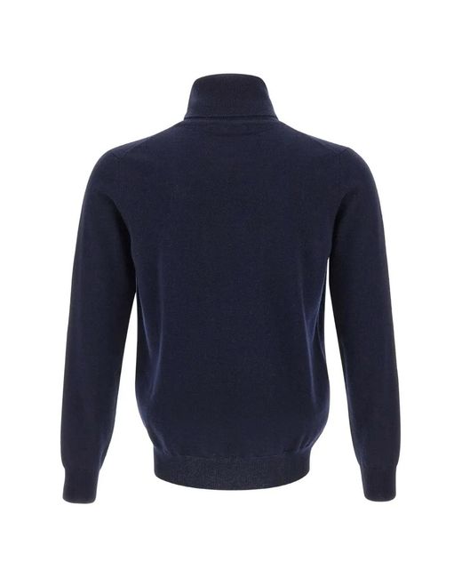 Kangra Blue Turtleneck Knit for men