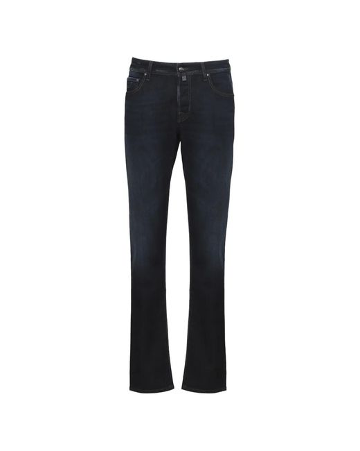 Jacob Cohen Blue Straight-Leg Jeans for men