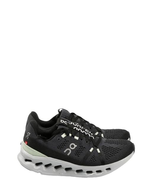 On Shoes Black Cloud Surfer Trainers