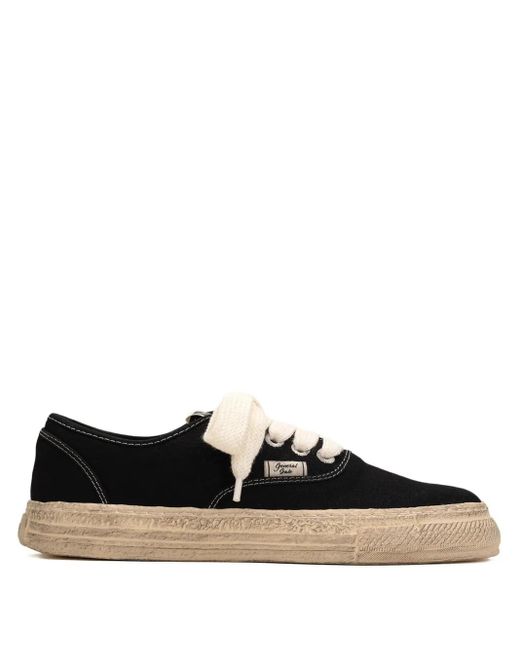 General Scale. Black Kiefer Canvas Sneakers for men