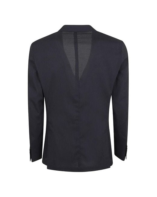 Eleventy Blue Buttoned Suit for men