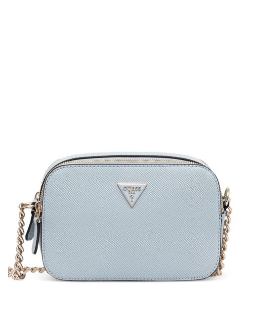 Guess Blue Mini Noelle Logo Cross Body Bag