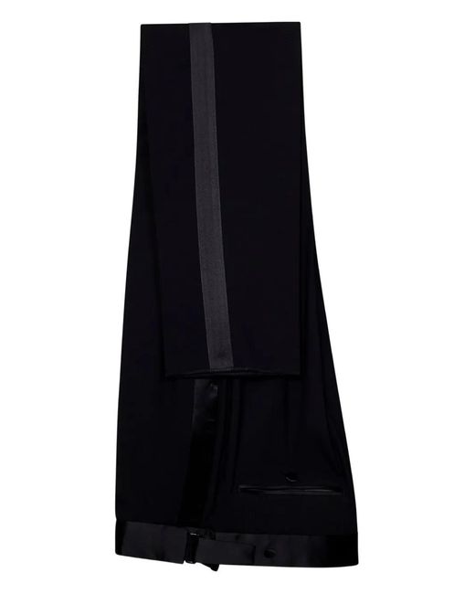 Tom Ford Black Single-Breasted Wool Suit for men