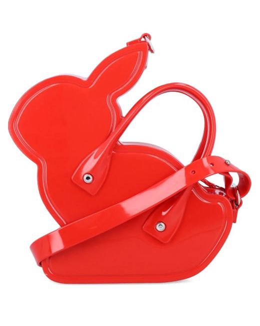 Comme des Garçons Red X Melissa Bunny-Shaped Mini Bag