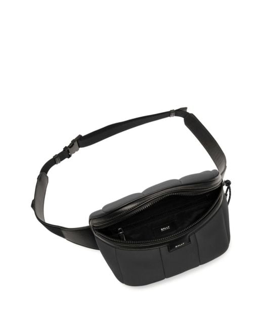 Bally Mountain Quilted Belt Bag in Black for Men Lyst UK