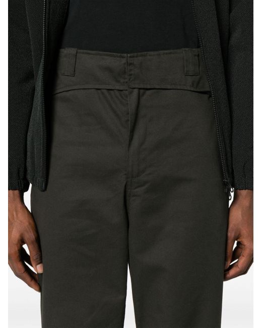 Pantalones rectos Folded Belt GR10K de hombre de color Black