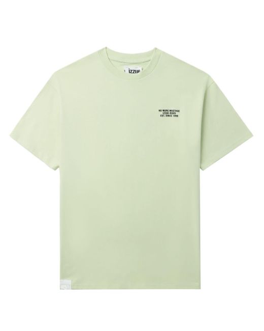Izzue T-Shirt mit grafischem Print in Green für Herren