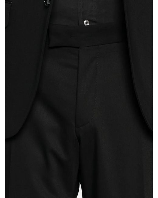 Karl Lagerfeld Black Edge Trousers for men
