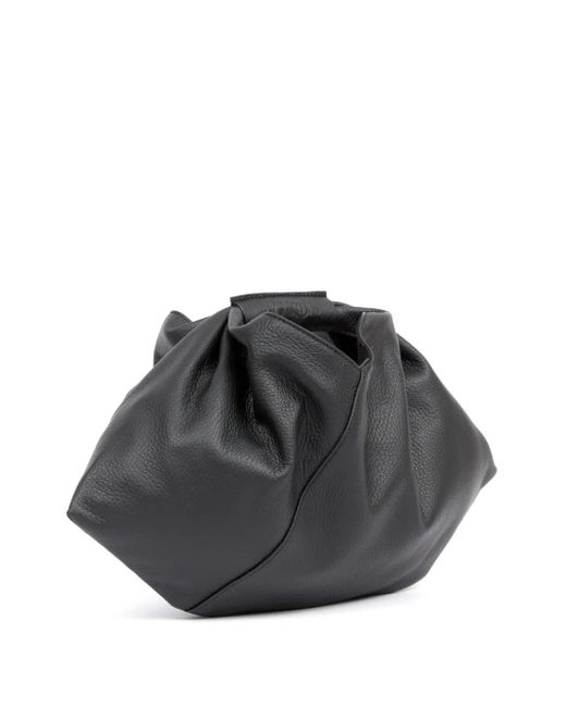 MM6 by Maison Margiela Black Medium Lounge Zip Shopper Bag