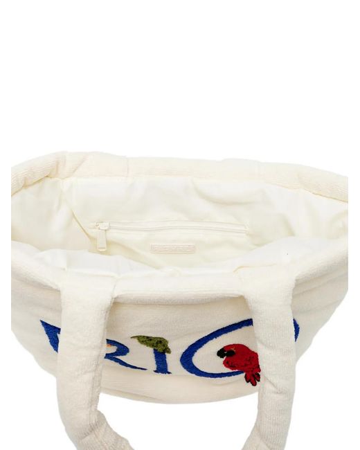 Farm Rio White Rio Tote Bag