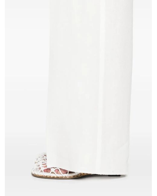 Tagliatore Pak Met Dubbele Rij Knopen in het White