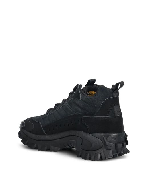 Caterpillar Black Intruder Chunky Sneakers for men