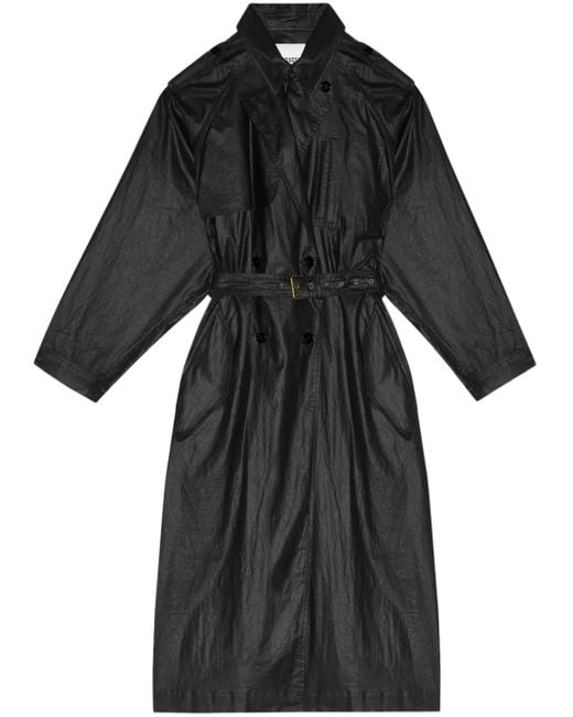 Isabel Marant Black Freanne Coat