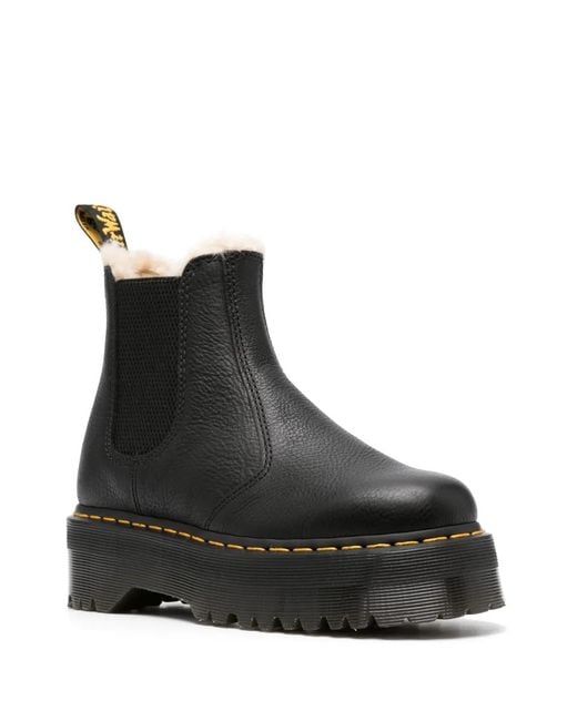 Dr. Martens Black 2976 Quad Fl Shoes for men
