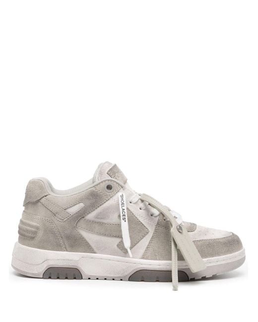 Off-White c/o Virgil Abloh Out of Office Sneakers in Gray für Herren